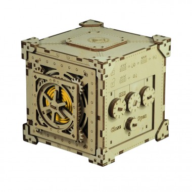 Деревянный конструктор Lockbox Time for Machine T4M380307