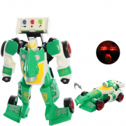 Детский трансформер D622-H05 робот+машинка (Зелёный)