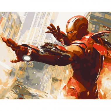 Картина по номерам Iron man Art Craft 16007-AC 40х50 см