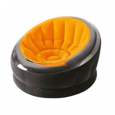 Надувное Велюр кресло зеленый Intex 68582