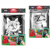 Комплект креативного творчества 3D Art 6 видов 3DA-01-01