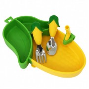 Силіконова тарілка з приладами