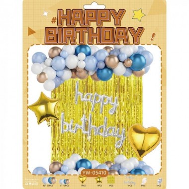 Набор воздушных шаров для создания фотозоны-арки YW-05410, 56 штук Набор воздушных шаров для создания фотозоны-арки YW-05410, 56 штук