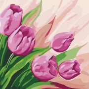 Картина по номерам Идейка Перские тюльпаны 2 30*30см KHO2948