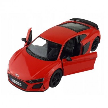 Машинка металлическая инерционная Audi R8 Coupe 2020 Kinsmart KT5422W  1:36