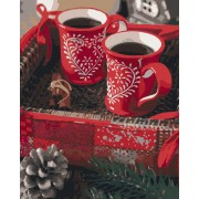 Картина по номерам Art Craft Рождественский кофе 40x50 см 12133-AC