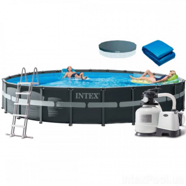 Каркасный бассейн Intex 26340 (732-132см), 47241  л
