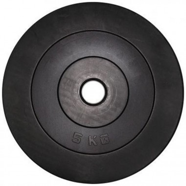Диск гантельный Rock Pro NE-PL-D-5 5 кг композитный в пластиковой оболочке