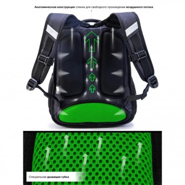 Школьный рюкзак Футбол SkyName Winner R1-047 для мальчиков, объем 17,5 л