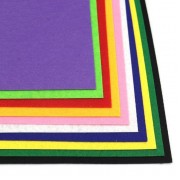 Фетровые листы для рукоделия HQ170-MIX1, 1,2 мм, A4