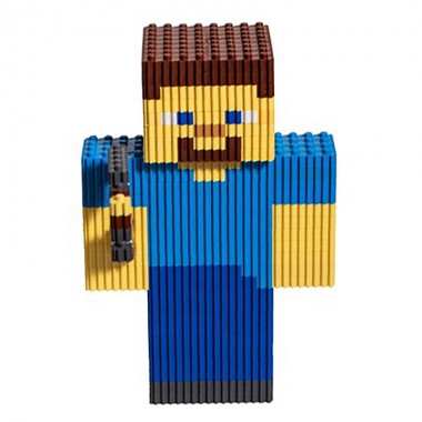 Конструктор PIXEL HEROES Стив VTK 0101, 351 деталь