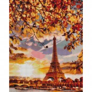 Алмазная мозаика Осенний Париж Brushme DBS1042 40х50 см