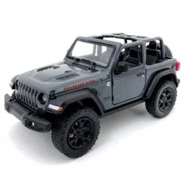 Коллекционная машинка "Jeep Wrangler" KT5412WH(Grey) масштаб 1:42