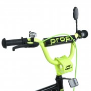 Велосипед дитячий MB 14015-1 колеса 14 дюймів, чорно-зелений