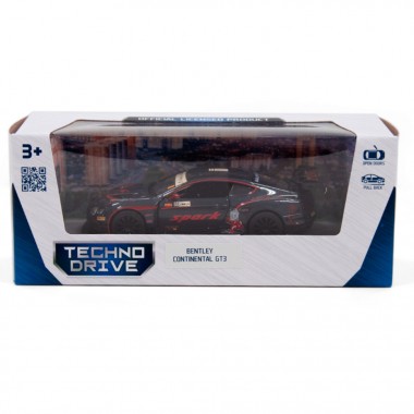 Дитяча автомодель BENTLEY CONTINENTAL GT3 TechnoDrive 250260 чорний