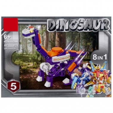 Детский конструктор "Dinosaur" 88082A-5, 87 деталей