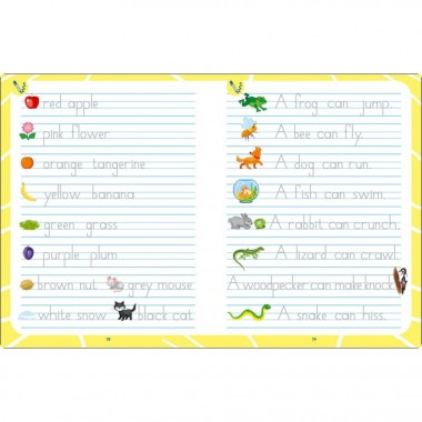 Обучающая тетрадь English for kids : Writing words 20906 английские слова