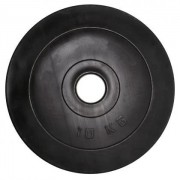 Диск гантельний композитний в пластиковій оболонці Rock Pro NE-PL-D-10 10 кг