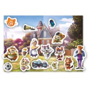 Дитяча гра з м'якими наклейками