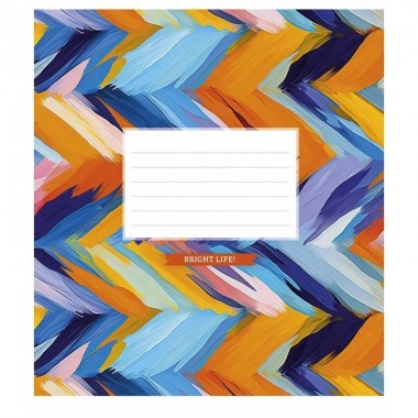 Тетрадь ученическая Color notes 012-3368K-5 в клетку, 12 листов