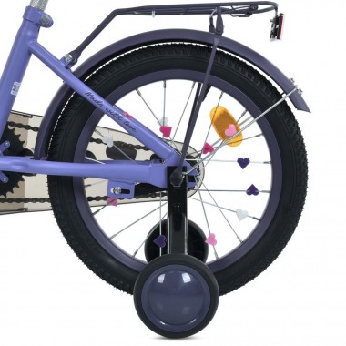 Велосипед детский MB 14043-1 колеса 14 дюймов, фиолетовый