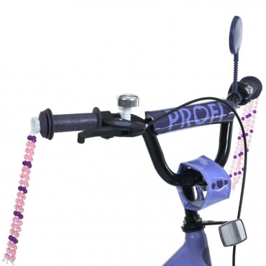 Велосипед детский MB 14043-1 колеса 14 дюймов, фиолетовый