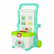 Докторский столик передвижной с инструментами 008-929