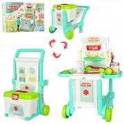 Докторский столик передвижной с инструментами 008-929