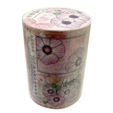 Набор декоративный скотч XM-JD2865(Pink) 6 см x 1,2 м