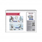 Набор для создания 2 шт поздравительных открыток на подставках