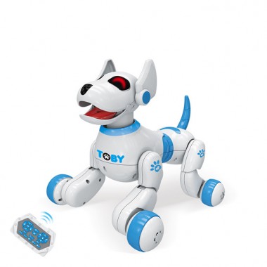 Собака на радиоуправлении Tenfun 8205 реагирует на руку
