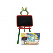 Развивающая доска для рисования магнитная 013777/3 оранжево-зелёная