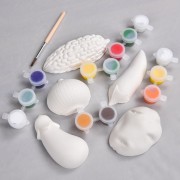 Набор для творчества Гипсовые раскраски: раскрась овощи 31000