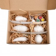 Набор для творчества Гипсовые раскраски: раскрась овощи 31000