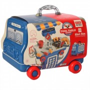 Игровой стол с инструментами 11K04 в чемодане