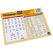 Картонка-підказка Німецька Мова 1 клас 109265