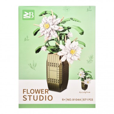 Детский конструктор Цветы Epiphyllum Flower Studio 9104A 571 деталь