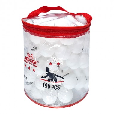 Мячи для настольного тенниса MS 2201-1(White) 100 штук, 40 мм