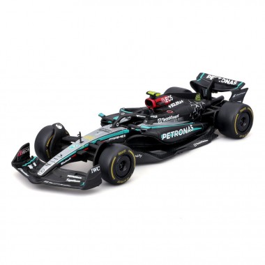 Коллекционная автомодель Mercedes-AMG F1 W15 Performance (2024) Bburago 18-38208, 1:43 масштаб