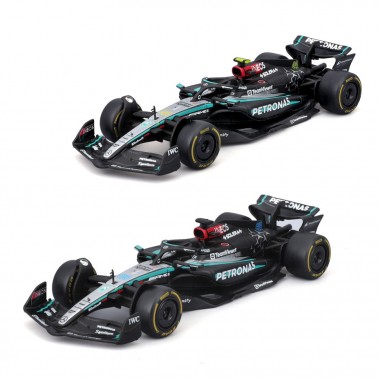 Коллекционная автомодель Mercedes-AMG F1 W15 Performance (2024) Bburago 18-38208, 1:43 масштаб