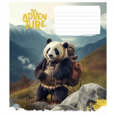 Тетрадь ученическая Best adventure 012-3285L-5 в линию, 12 листов