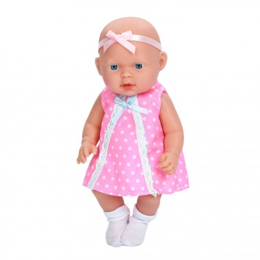 Интерактивная игрушка Пупс 225-B-E(Pink-2) со звуком, высота 26 см