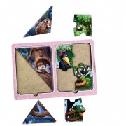 Дерев'яний пазл-вкладиш