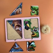 Дерев'яний пазл-вкладиш