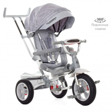 Детский трехколесный велосипед TURBOTRIKE M 4058-19 с родительской ручкой