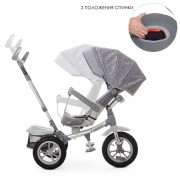 Дитячий триколісний велосипед TURBOTRIKE M 4058-19 з батьківською ручкою