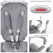 Дитячий триколісний велосипед TURBOTRIKE M 4058-19 з батьківською ручкою