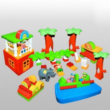Конструктор Doloni Toys На пляже 97 детал. 013888/03