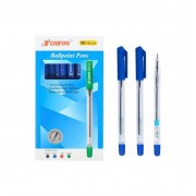Ручка синяя масляная CHIFON COLOR-IT 801SP блок 50 шт