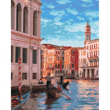 Картина за номерами "Італія в об’єктиві" Brushme BS52316 40х50 см